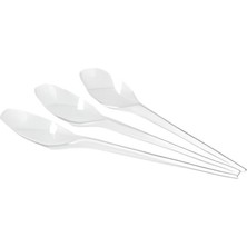 Leva Plastik Kasik Buyuk 10 Lu Tek Kullanimlik L09.1029