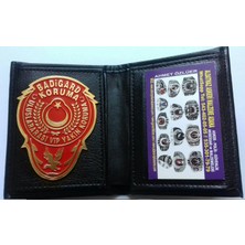 Aldatmaz Yakın Koruma Rozetli Cüzdanı,+1rozet Satınal-Sıvıle Satılmaz-Sadece,yakın Koruma Kımlık Kartlı Personel Alabilir