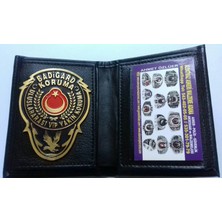 Aldatmaz Yakın Koruma Rozetli Cüzdanı,+1rozet Satınal-Sıvıle Satılmaz-Sadece,yakın Koruma Kımlık Kartlı Personel Alabilir