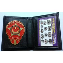 Aldatmaz Yakın Koruma Rozetli Cüzdanı,+1rozet Satınal-Sıvıle Satılmaz-Sadece,yakın Koruma Kımlık Kartlı Personel Alabilir
