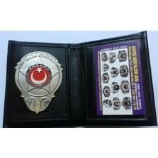 Aldatmaz Yakın Koruma Rozetli Cüzdanı,+1rozet Satınal-Sıvıle Satılmaz-Sadece,yakın Koruma Kımlık Kartlı Personel Alabilir