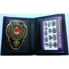 Aldatmaz Özel Güvenlik Rozetli Cüzdanı,+1rozet Satınal-Sıvıle Satılmaz-Sadece,özel Güvenlik Kimlik Kartlıı ,güvenlik Görevlisi Alabilir.