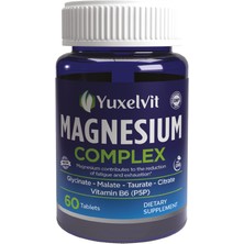 Yuxelvit Magnezyum Kompleks (Glisinat-Malat-Taurat-Sitrat-Vitamin B6)