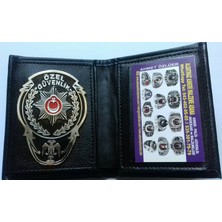 Aldatmaz Özel Güvenlik Rozetli Cüzdanı,+1rozet Satınal-Sıvıle Satılmaz-Sadece,özel Güvenlik Kimlik Kartlı ,güvenlik Görevlisi Alabilir.