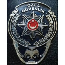 Aldatmaz Özel Güvenlik Rozetli Cüzdanı,+1rozet Satınal-Sıvıle Satılmaz-Sadece,özel Güvenlik Kimlik Kartlı ,güvenlik Görevlisi Alabilir.