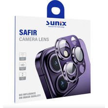Sunix iPhone 15Pro-15 Promax Safir Cam Lens Koruma