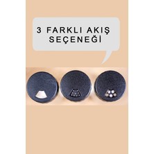 Rapt 3 Parça Ahşap Standlı Cam Baharatlık Baharat Takımı Tuzluk