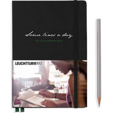 Leuchtturm1917 Some Lines A Day 5 Year Diary Defter Siyah 343552