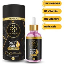 Ayos Life Altın Damla 200 ppm 20 ml Vitamin. B6 & Vitamin B12 & Bor