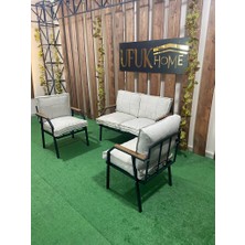 Linda 2 1 1 Bahçe Takımı, Balkon Mobilyası, Balkon Bahçe Mobilyaları, Bahçe Masa Takımı. Çay Seti
