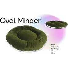 Oval Minder Kedi Köpek Yatağı