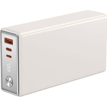 Wiwu WI-P006 Rock LED Ekranlı Taşınabilir Powerbank Pd 20W 20000MAH Beyaz