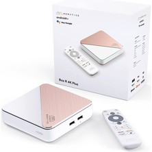 Homatics Box R 4K Plus Rose Gold Orjinal Lisanslı Android Tv Box