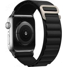 Newface Apple Watch 44MM Mountain Kordon - Siyah