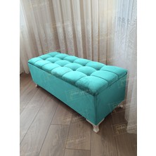 AldaGelsin Yeni Model Lüks Çizgi Kapitoneli Sandıklı Puf Bench (120*45)