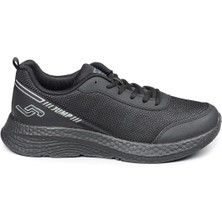 Jump 27366 Kadın Sneaker Spor Ayakkabı Siyah Gri
