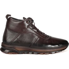 Arega Bordolli Kahverengi Erkek Casual Deri Bot