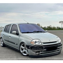 Renault Clio Symbol Hb&sedan 1998-2002 Uyumlu Üniversal Astra H Lip Esnek Ön Lip 2 Parça Tampon Altı Dil Karlık Ön Ek