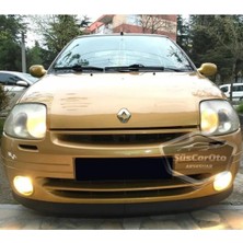 Renault Clio Symbol Hb&sedan 1998-2002 Uyumlu Üniversal Astra H Lip Esnek Ön Lip 2 Parça Tampon Altı Dil Karlık Ön Ek