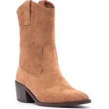 Sole Sisters Zoressa Topuklu Bot - Taba