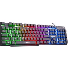 Everest KB-X88 Blast Aydınlatmalı Q Oyuncu Klavyesi + Logitech Bilek Destekli Profesyonel Oyuncu Gaming 70 cm Klavye Altlık Bileklik Pad