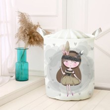 Lina Home Dijital Baskılı Çok Amaçlı Sepet Model 00096