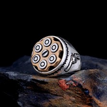 Takı925 6 Patlar Model 925 Ayar Gümüş Yüzük