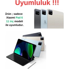 Coolacs Xiaomi Pad 6 ile Uyumlu Temperli Kırılmaz Cam Ekran Koruyucu