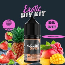 Nuclear Kimya Exotic 30 60 100 ml Dıy Kit Çilek Ananas Mango Ahududu Buz Gıda Aroması ( 6 ml Aroma Içerir )