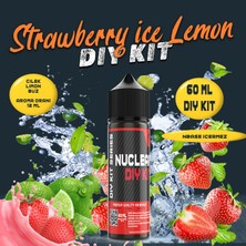 Nuclear Kimya Strawberry Ice Lemon Dıy Kit Çilek Limon Buz Gıda Aroması ( 6 ml Aroma Içerir ) 60 ml
