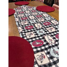 Tuğçe Demir Home Design Jokey Desen Runner Supla Set
