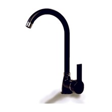 Kca Armatür  Siyah  Delta Mutfak Eviye Batarya