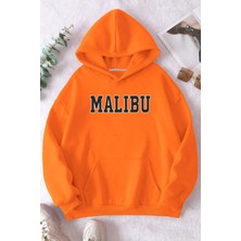 Only Trendwear Unisex Malıbu Baskılı Oversize Sweatshirt