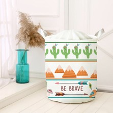 Lina Home Dijital Baskılı Çok Amaçlı Sepet Model 00344