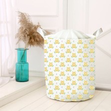 Lina Home Dijital Baskılı Çok Amaçlı Sepet Model 40034