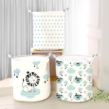 Lina Home Dijital Baskılı Çok Amaçlı Sepet Model 40086