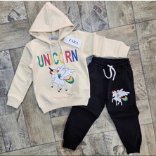 Lolipop Kids Store Unicorn Kapşonlu Eşofman Takımı