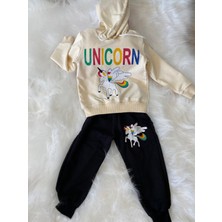 Lolipop Kids Store Unicorn Kapşonlu Eşofman Takımı