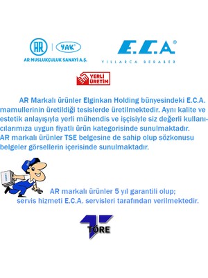 Ar Acuba Eca Duş Başlık Seti 3 Fonksiyonlu Eca Duş Seti Başlığı 102158026