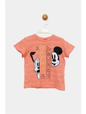 Mickey Mouse Lisanslı Erkek Çocuk Tshirt 21354