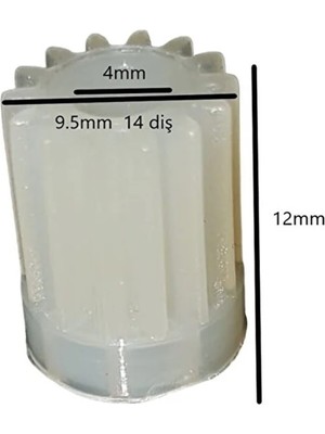 Populer Karaca Rosegold Blender Grubu Mil Dişlisi (Çırpıcı Dişli Kutusu) Uyumlu