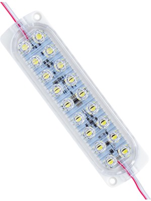 Aybastılı Modül LED 12V 3.6W Soğuk Beyaz Flaşlı Yanıp Sönen 2835 (81)