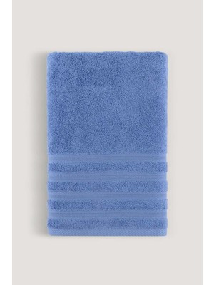 Arliva Home Pure Bukle Bordürlü Havlu Koyu Mavı 70X140