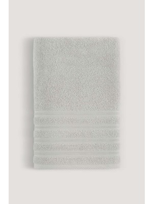 Arliva Home Pure Bukle Bordürlü Havlu Açık Grı 70X140
