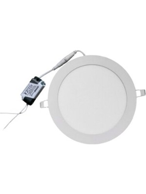 Noas 18W Sıva Altı Yuvarlak Slım LED Panel Gün Işığı