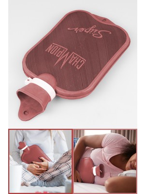 Champion Adalılar Kauçuk Sıcak Su Torbası Pembe 2,5 L