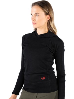 Woolona Sonatra Hoodie Yünlü Kapüşonlu Kadın Sweatshirt