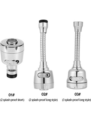 Pandoraplanet Musluk M22 Dönebilen Su Musluğu Havalandırıcı Hortum Mutfak Lavabo Duş Püskürtücü Musluk Memesi (Yurt Dışından)