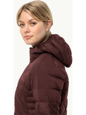 Jack Wolfskin Tundra Down Coat W Mor Kadın Mont