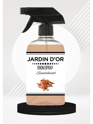 Jardin D'or 500 ml Sandal Ağacı Ferahlatıcı Koku Oda Spreyi Manuel Kullanım İçin
